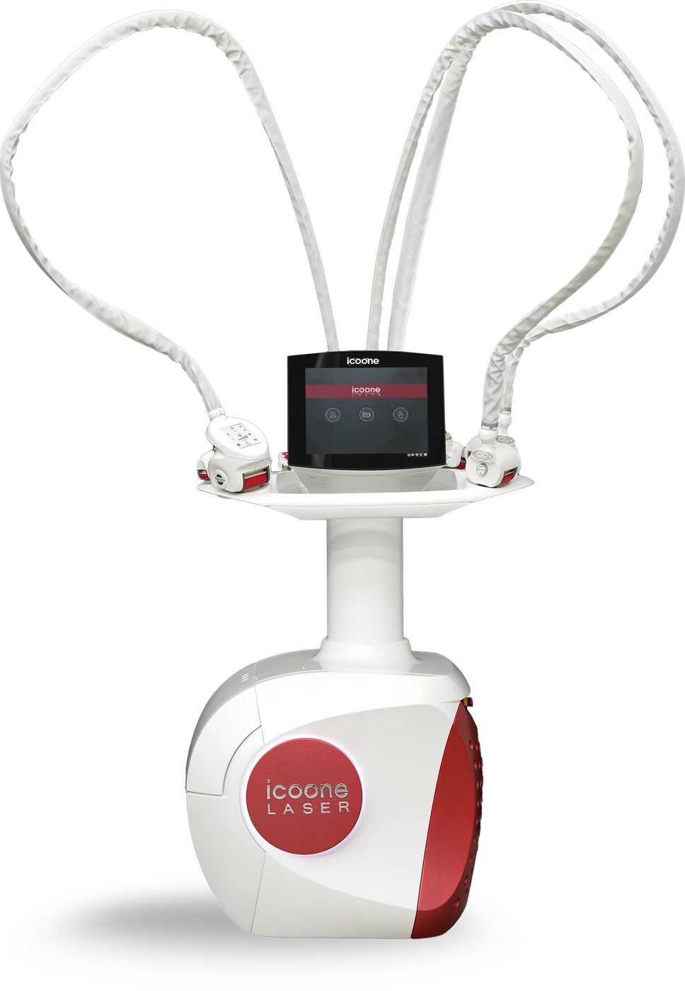 icoone® two-hand Robotwins body session at an icoone® centre — official I-Tech photography